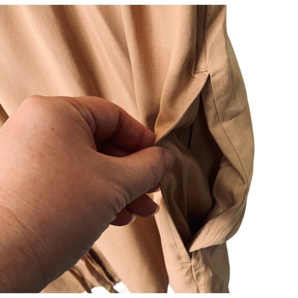 The Drop x Cellajaneblog Praline Gathered Waist Mini Shirt Dress Womens 2X NWT - Picture 12 of 15